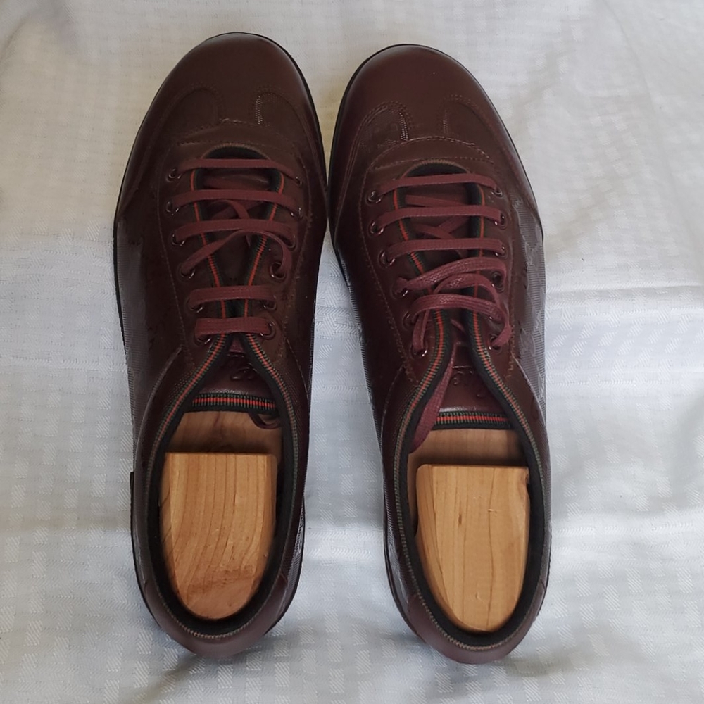 Gucci Men's Maroon Loafers
